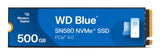 Western Digital Blue SN580 500 GB M.2 PCI Express 4.0 NVMe TLC