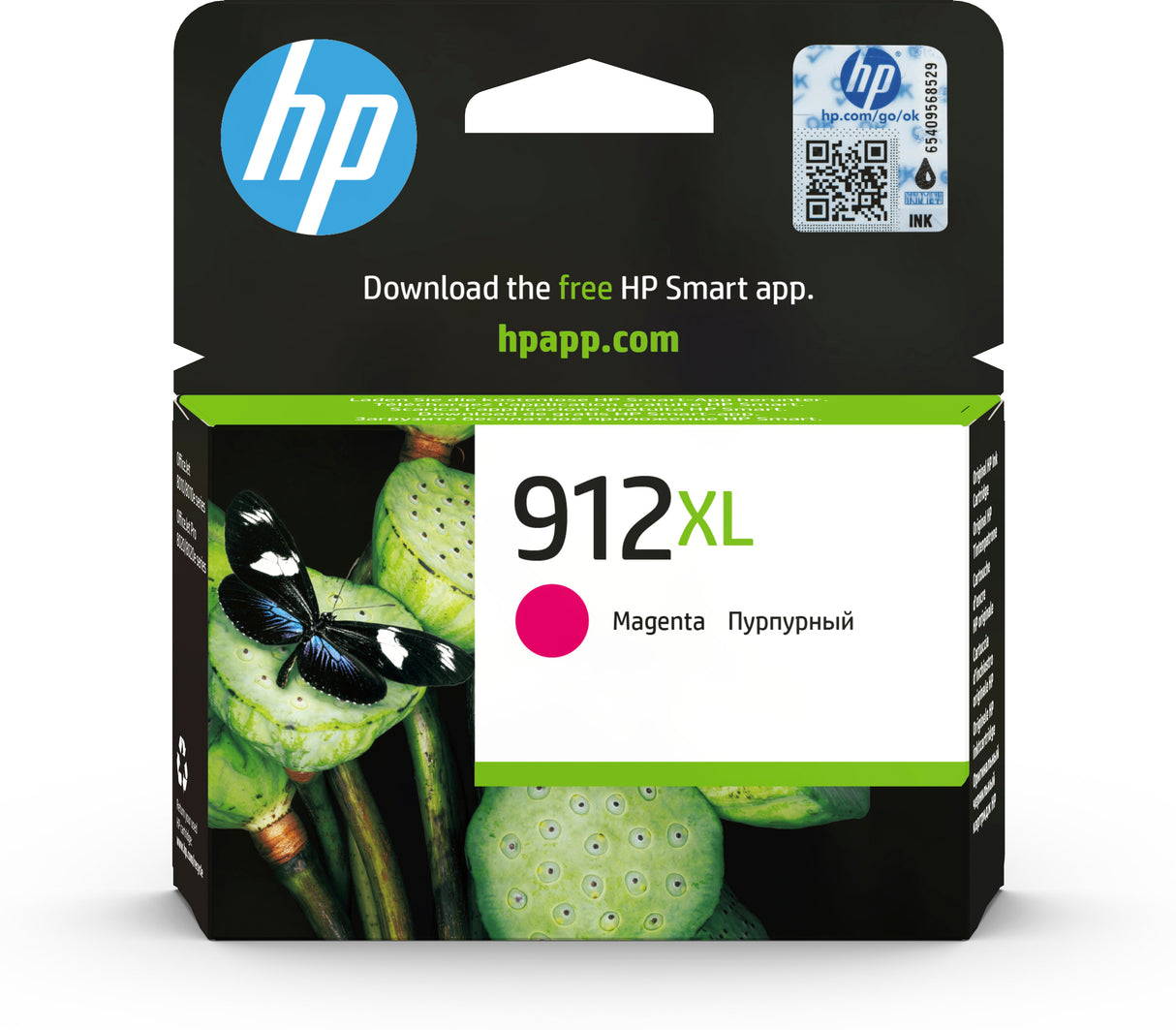 HP 3YL82AE/912XL Ink cartridge magenta high-capacity, 825 pages 10.4ml for HP OJ Pro 8010/e/8020