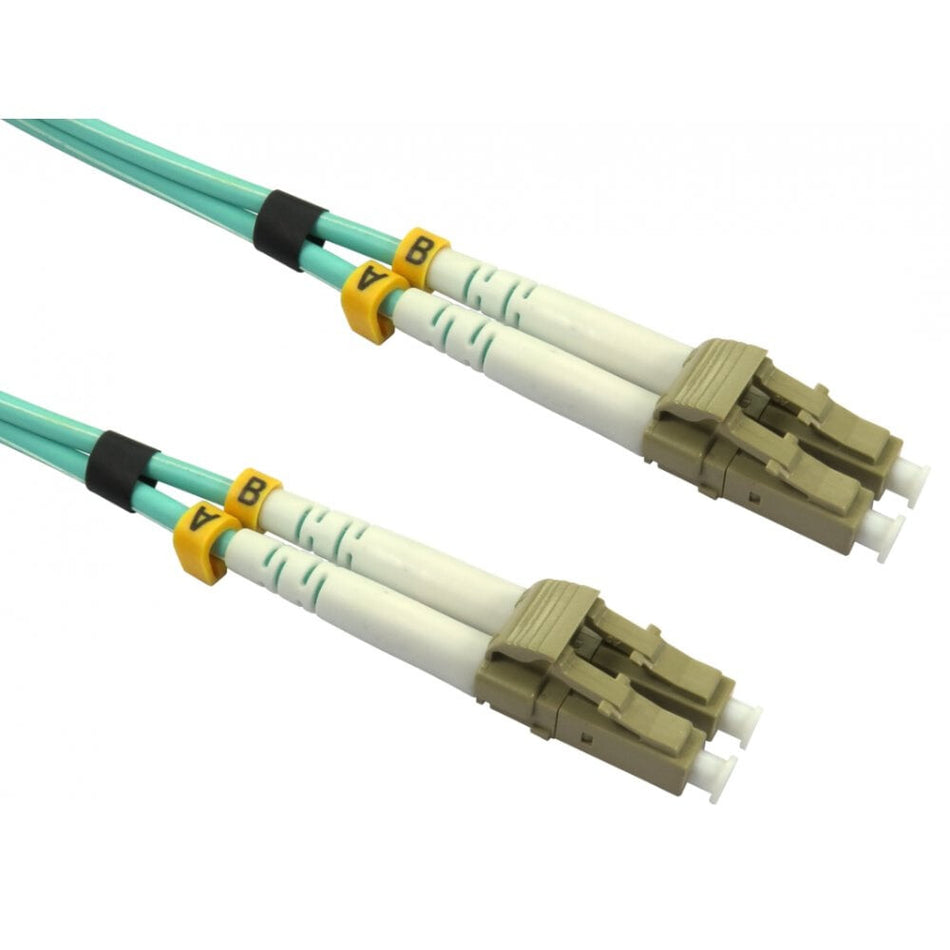 Cables Direct FB4M-LCLC-020D InfiniBand/fibre optic cable 2 m LC LC/UPC Aqua colour