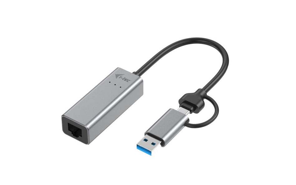 i-tec Metal USB-C/USB-A 2.5Gbps Ethernet Adapter