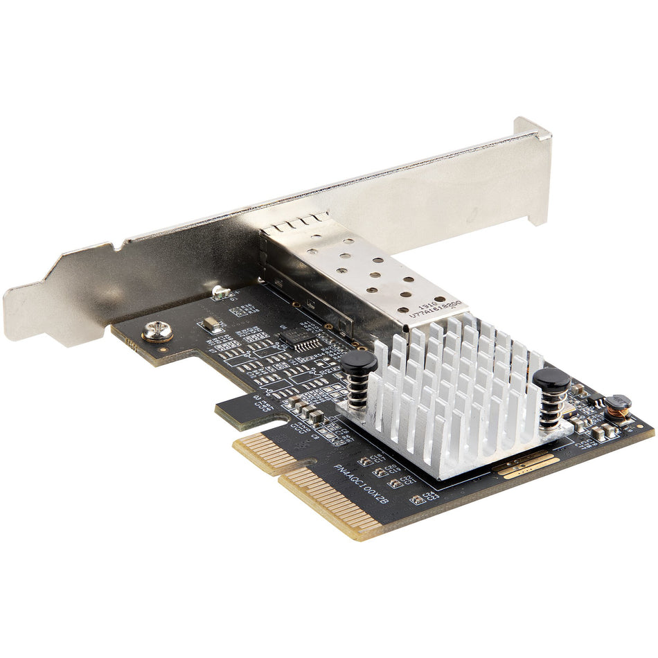 StarTech.com 10G PCIe SFP+ Card - Single SFP+ Port Network Adapter - Open SFP+ for MSA-Compliant Modules/Direct-Attach Cables - 10 Gigabit Fiber PCIe NIC - PCI Express SFP+ Network Card