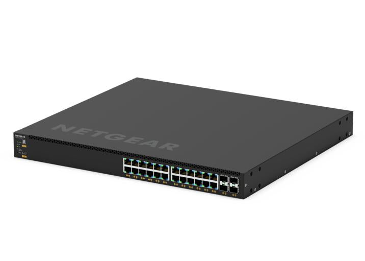 NETGEAR GSM4328-100AJS Managed L3 Gigabit Ethernet (10/100/1000) Power over Ethernet (PoE) 1U Black