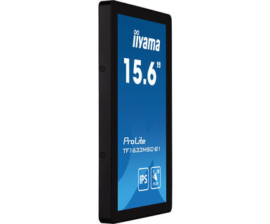 iiyama ProLite TF1633MSC-B1 computer monitor 39.6 cm (15.6") 1920 x 1080 pixels Full HD Touchscreen Black