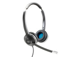 Cisco Headset 532, Wired Dual On-Ear Quick Disconnect Headset with RJ-9 Cable, Charcoal, 2-Year Limited Liability Warranty (CP-HS-W-532-RJ=)