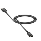 mophie essentials charging cables | 1M USB cable USB 2.0 USB A USB C Black