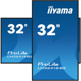 iiyama LH3241S-B2 Signage Display Kiosk design 80 cm (31.5") LED 350 cd/m² Full HD Black 24/7