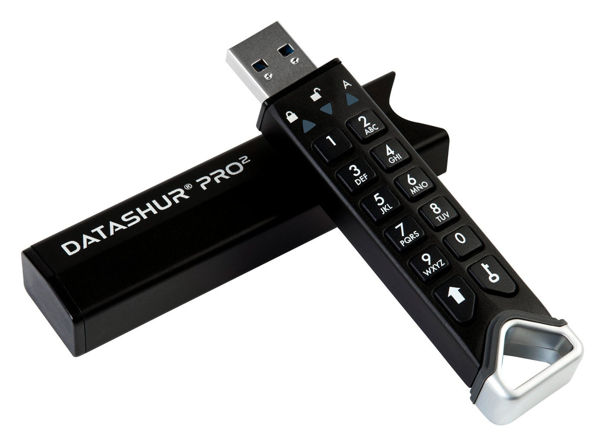 iStorage datAshur PRO2 512GB secure encrypted flash drive - IS-FL-DP2-256-512