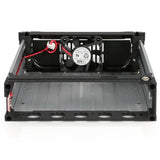 StarTech.com Black Aluminum 5.25in Rugged SATA Hard Drive Mobile Rack Drawer