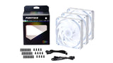 Phanteks PH-F120SK_DRGB_PWM_WT01_3P computer cooling system Computer case Fan 12 cm White 3 pc(s)