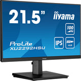 iiyama ProLite XU2292HSU-B6 computer monitor 54.6 cm (21.5") 1920 x 1080 pixels Full HD LED Black