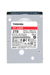 Toshiba L200 internal hard drive 2 TB 5400 RPM 128 MB 2.5" Serial ATA III