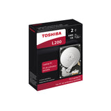 Toshiba L200 internal hard drive 2 TB 5400 RPM 128 MB 2.5" Serial ATA III