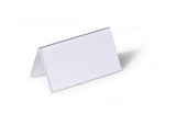 Durable 805119 non-metallic nameplate Transparent PVC