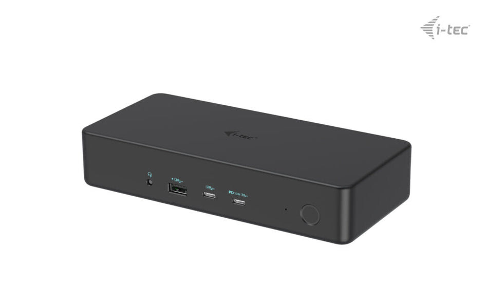 i-tec USB 3.0 / USB-C / Thunderbolt 3 Professional Dual 4K Display Docking Station Generation 2 + Power Delivery 100W