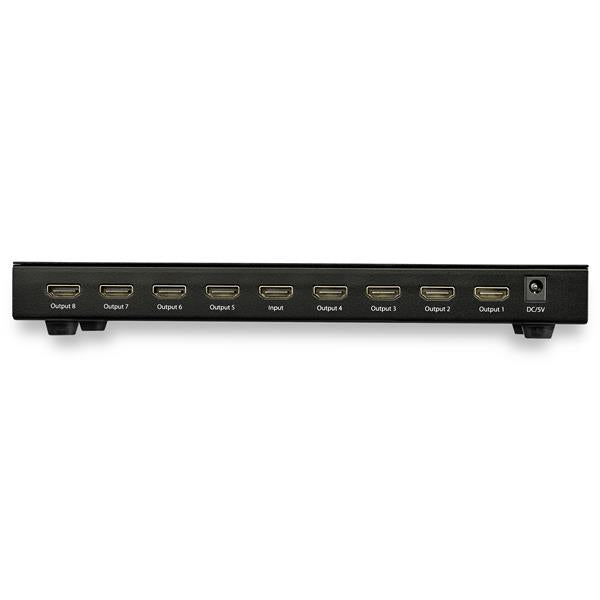 StarTech.com 8-Port 4K 60Hz HDMI Splitter