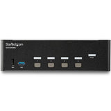 StarTech.com 4 Port HDMI KVM Switch - 4K 30Hz - Dual Display