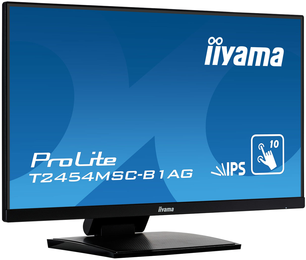 iiyama ProLite T2454MSC-B1AG computer monitor 60.5 cm (23.8") 1920 x 1080 pixels Full HD LED Touchscreen Multi-user Black