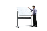 Nobo Prestige Enamel Magnetic Mobile Board Horizontal Pivot 1200x900mm