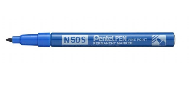 Pentel N50S marker 1 pc(s) Blue Bullet tip