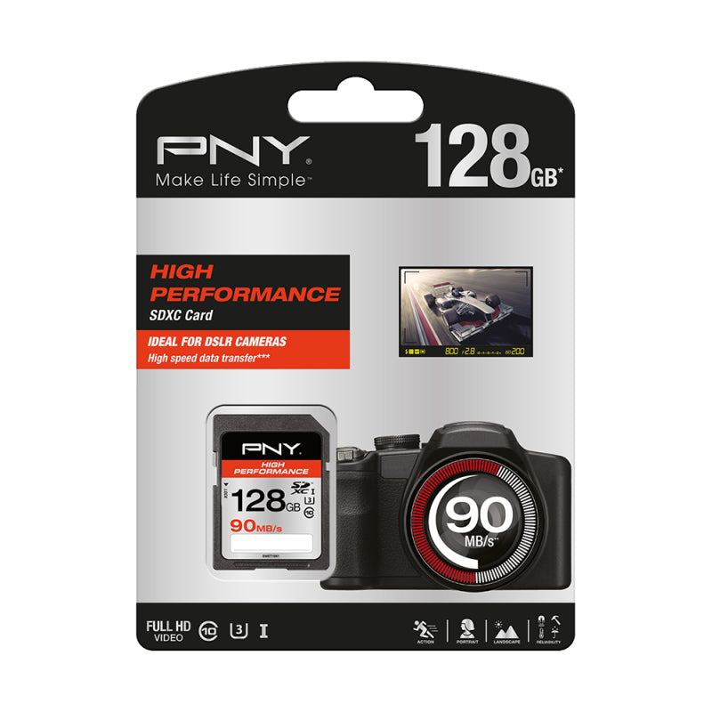 PNY High Performance 128 GB SDXC UHS-I Class 10