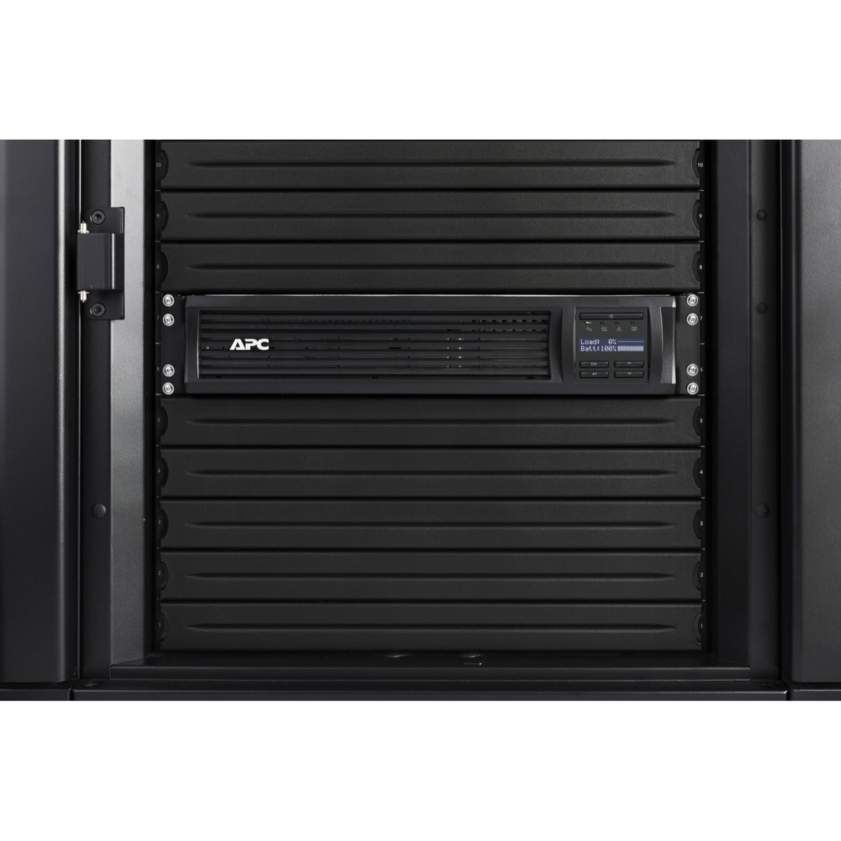 APC Smart-UPS, Line Interactive, 750VA, Rackmount 2U, 230V, 4x IEC C13 outlets, SmartConnect Port+SmartSlot, AVR, LCD