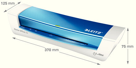 Leitz iLAM Home Office A4 Hot laminator 310 mm/min Blue, Metallic, White