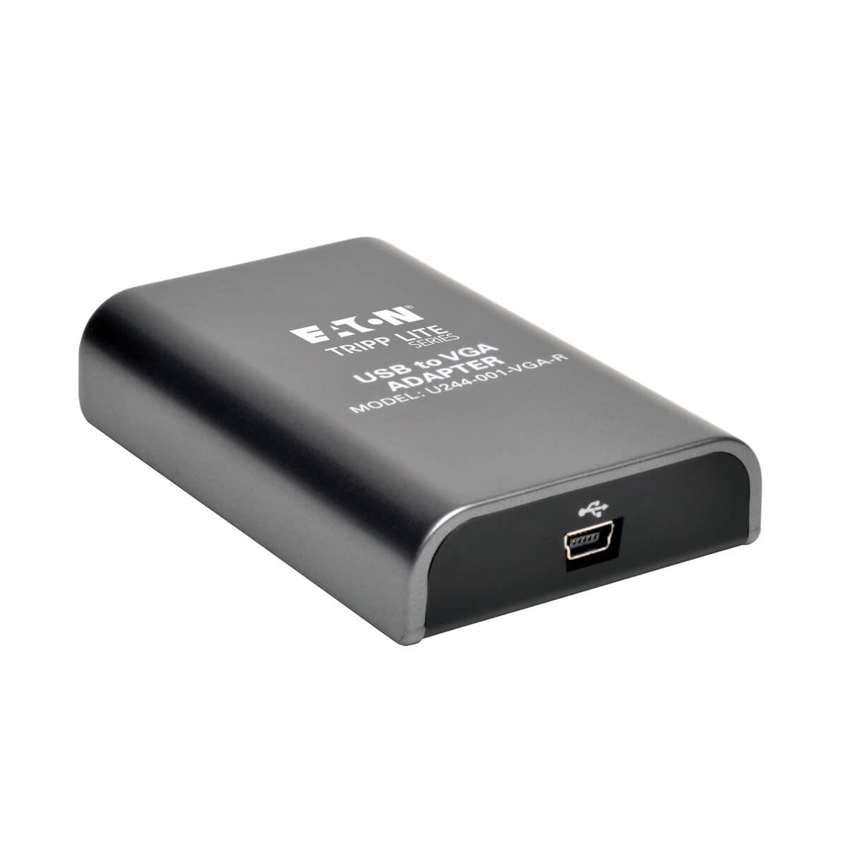 Tripp Lite U244-001-VGA-R USB 2.0 to VGA Dual-Monitor Adapter, 128 MB SDRAM, 1920 x 1080 (1080p) @ 60 Hz