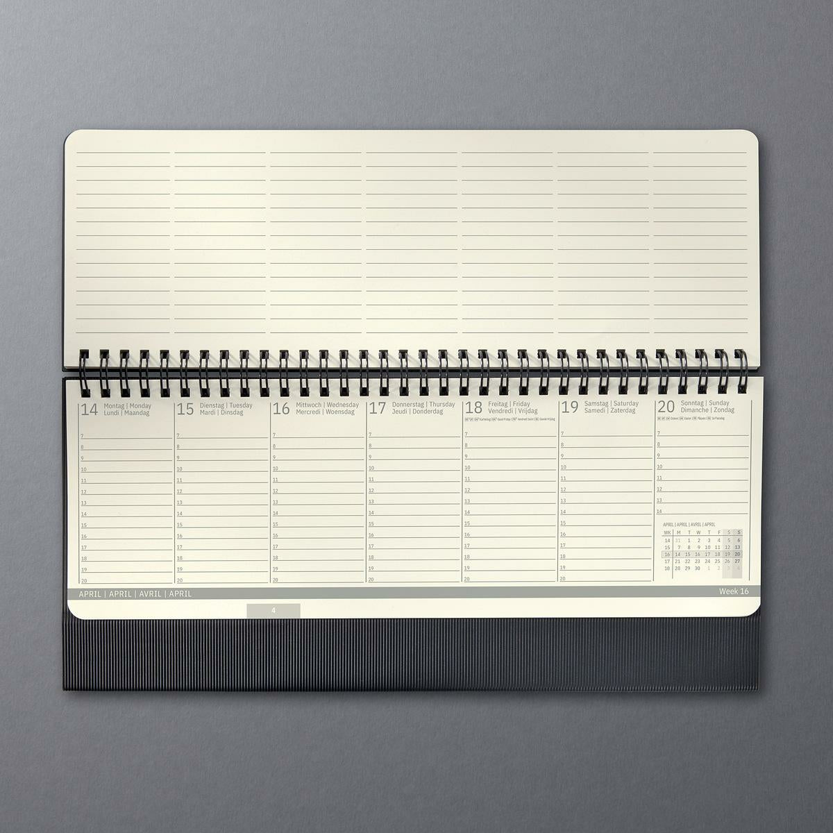 Sigel Desktop planner Conceptum 2025 (DE/EN/FR/NL)