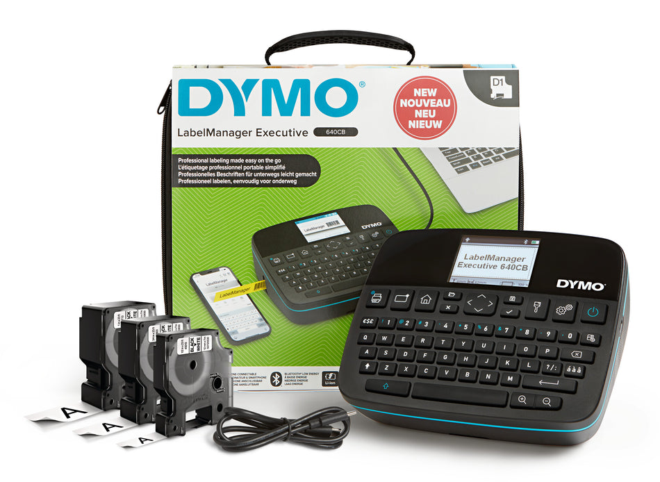 DYMO LabelManager Executive 640CB label printer Colour Wired & Wireless Bluetooth QWERTY