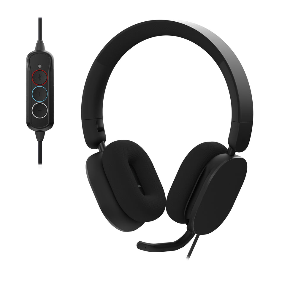 JPL Icon 110-UB3 Headset Wired Head-band Office/Call center USB Type-C / USB Type-A Black