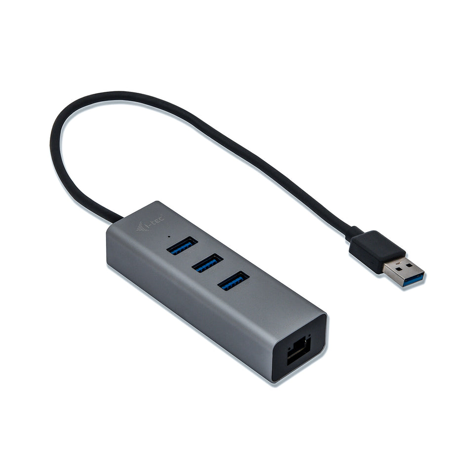 i-tec Metal USB 3.0 HUB 3 Port + Gigabit Ethernet Adapter