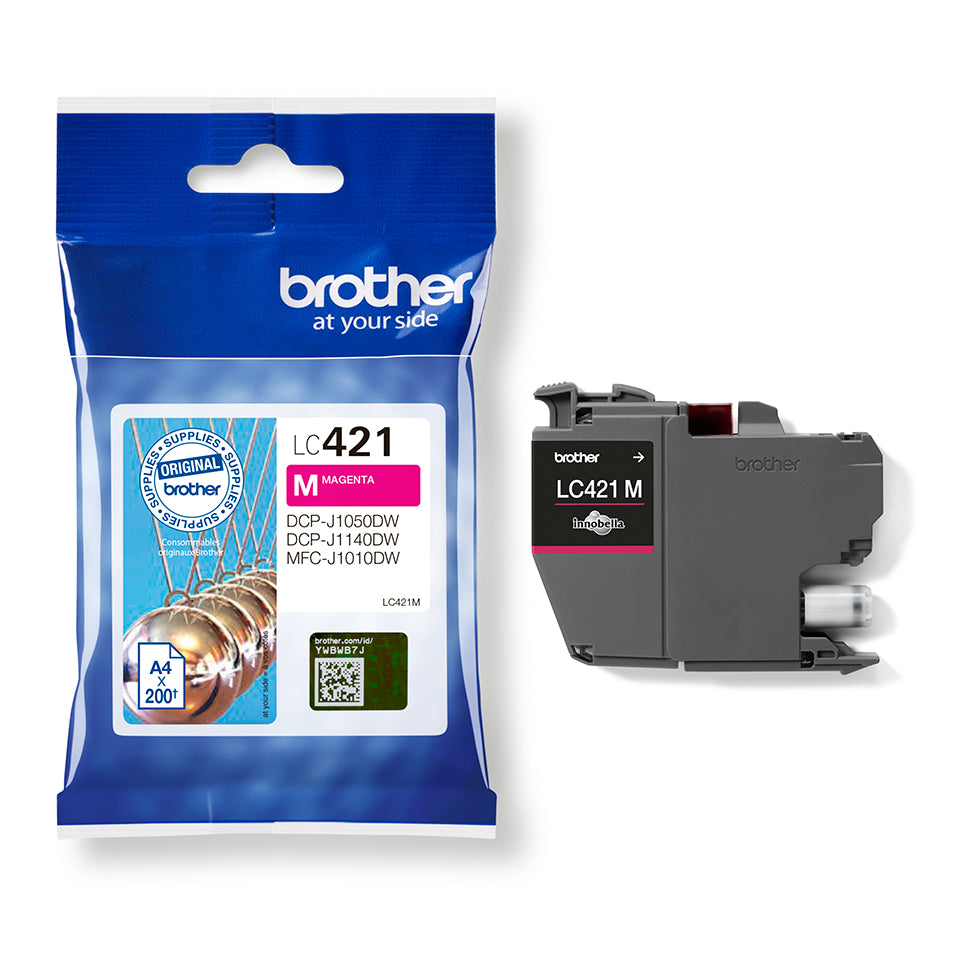 Brother LC-421M Ink cartridge magenta, 200 pages for Brother DCP-J 1050