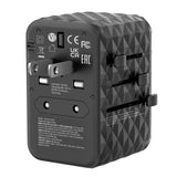 Verbatim UTA-05 65W GaN III Universal Travel Adapter with 2 x USB-C PD & QC 4+ & 2 x USB-A ports