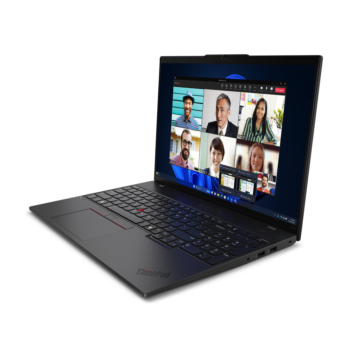 Lenovo ThinkPad L16 Intel Core Ultra 7 155U Laptop 40.6 cm (16") WUXGA 16 GB DDR5-SDRAM 512 GB SSD Wi-Fi 6E (802.11ax) Windows 11 Pro Black