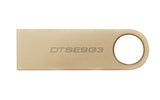 Kingston Technology DataTraveler 128GB 220MB/s Metal USB 3.2 Gen 1 SE9 G3