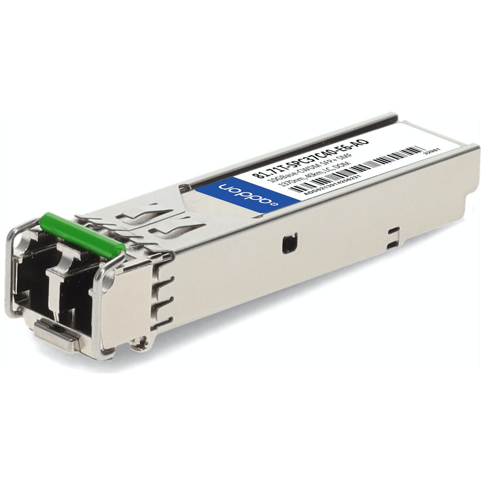 AddOn Networks 81.71T-SPC37C40-E6-AO network transceiver module Fiber optic 10000 Mbit/s SFP+ 1370 nm