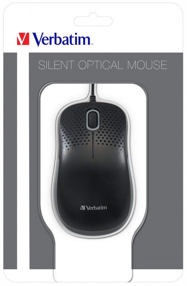 Verbatim 49024 mouse Right-hand USB Type-A Optical 1000 DPI