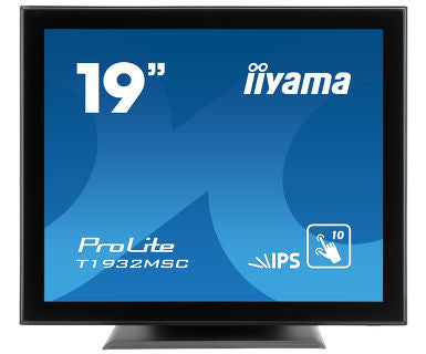 iiyama ProLite T1932MSC-B5X computer monitor 48.3 cm (19") 1280 x 1024 pixels LED Touchscreen Tabletop Black