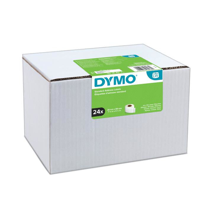 DYMO Standard Address Labels - 28 x 89 mm - 24 Roll - S0722360