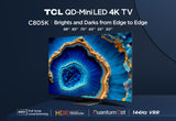 TCL C80 Series 98C805K TV 2.49 m (98") 4K Ultra HD Smart TV Wi-Fi Black 1500 cd/m²