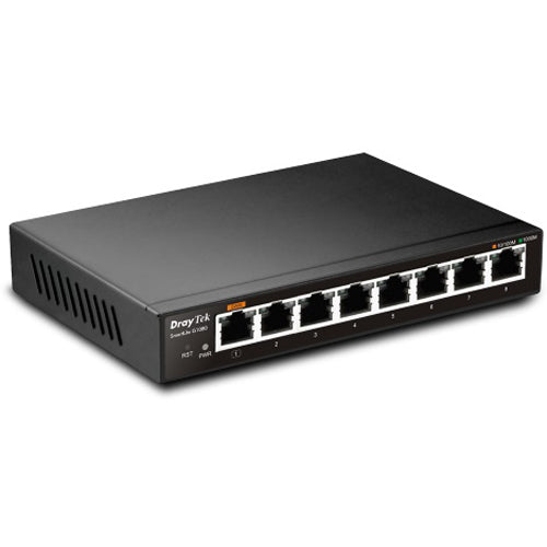 DrayTek G1080 Managed Gigabit Ethernet (10/100/1000) Black