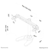 Neomounts monitor desk mount