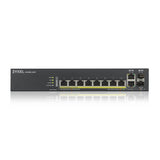 Zyxel GS1920-8HPv2 Managed L2/L3/L4 Gigabit Ethernet (10/100/1000) Power over Ethernet (PoE) Black