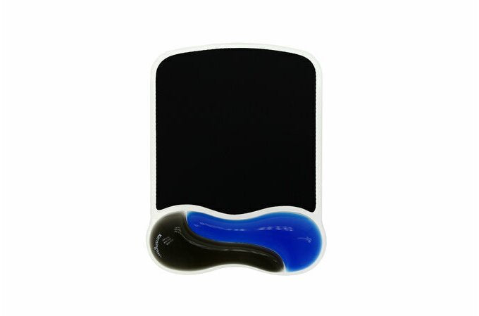 Kensington Duo Gel Mouse Pad with Integrated Wrist Support - Blue/Smoke