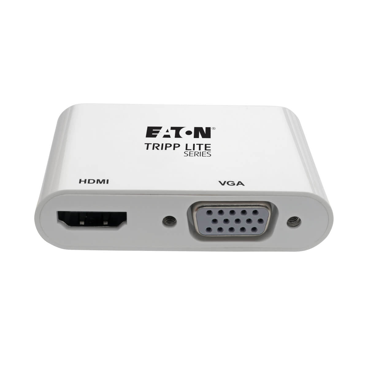 Tripp Lite U444-06N-HV4K USB-C Multiport Adapter (M/2xF) - 4K HDMI, VGA, White