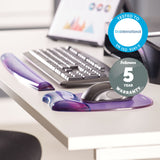 Fellowes 9143703 wrist rest Purple