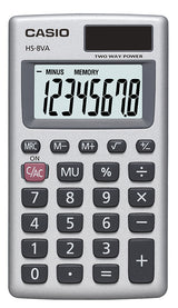 Casio HS-8VA calculator Pocket Basic Grey, White