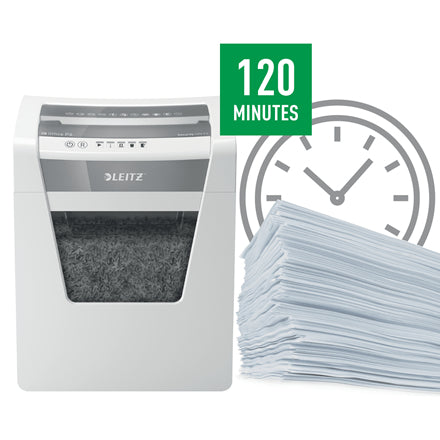 Leitz IQ Office Cross paper shredder Cross shredding 55 dB 22.3 cm White