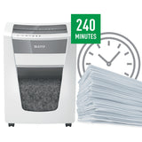 Leitz IQ Office Pro paper shredder Micro-cut shredding 55 dB 23 cm White