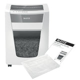 Leitz IQ Office Pro paper shredder Micro-cut shredding 55 dB 23 cm White